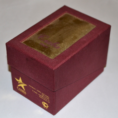 Фото коробки для советских часов Слава