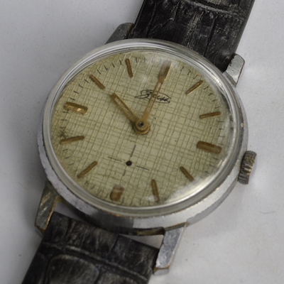 Фото для каталога СССР ЗИМ часы наручные бежевые