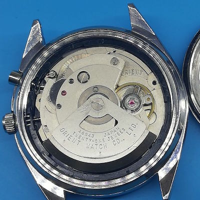 Японские часы Orient автоподзавод фото механизма