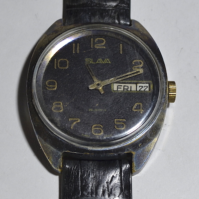 Винтажные советские часы слава ссср черные каталог и стоимость фото