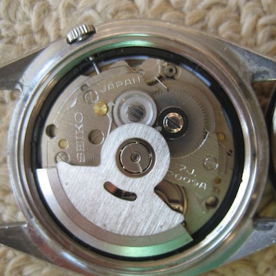 Японские часы Seiko автоподзавод фото механизма