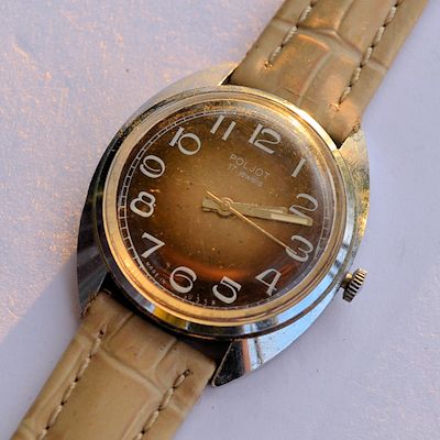 Фото часов Полет 17-камней коричневый