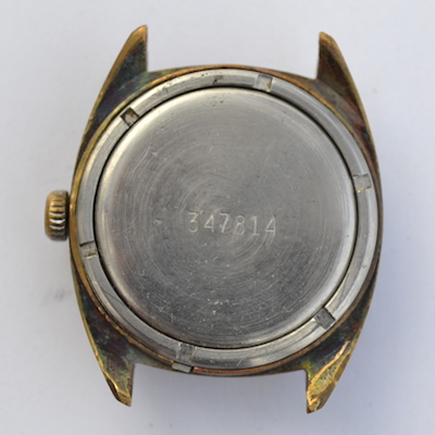 Фото задней крышки часов СССР Ракете ручной работы
