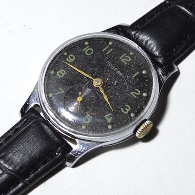 Фото для каталога Победа СССР часы наручные черные